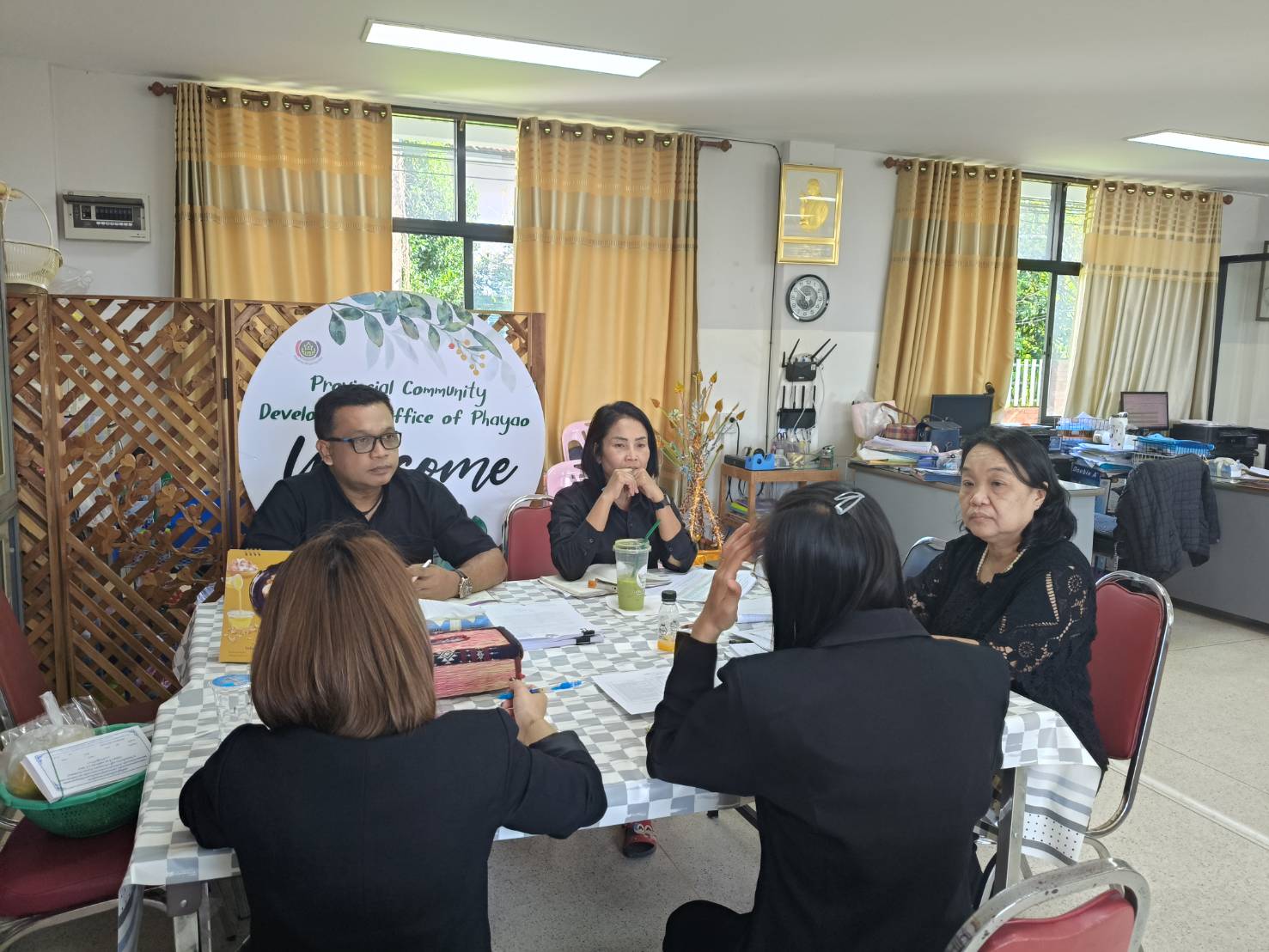 ประชุมเจ้าหน้าที่พัฒนาชุมชนอำเภอปง ประจำเดือนพฤศจิกายน 2568