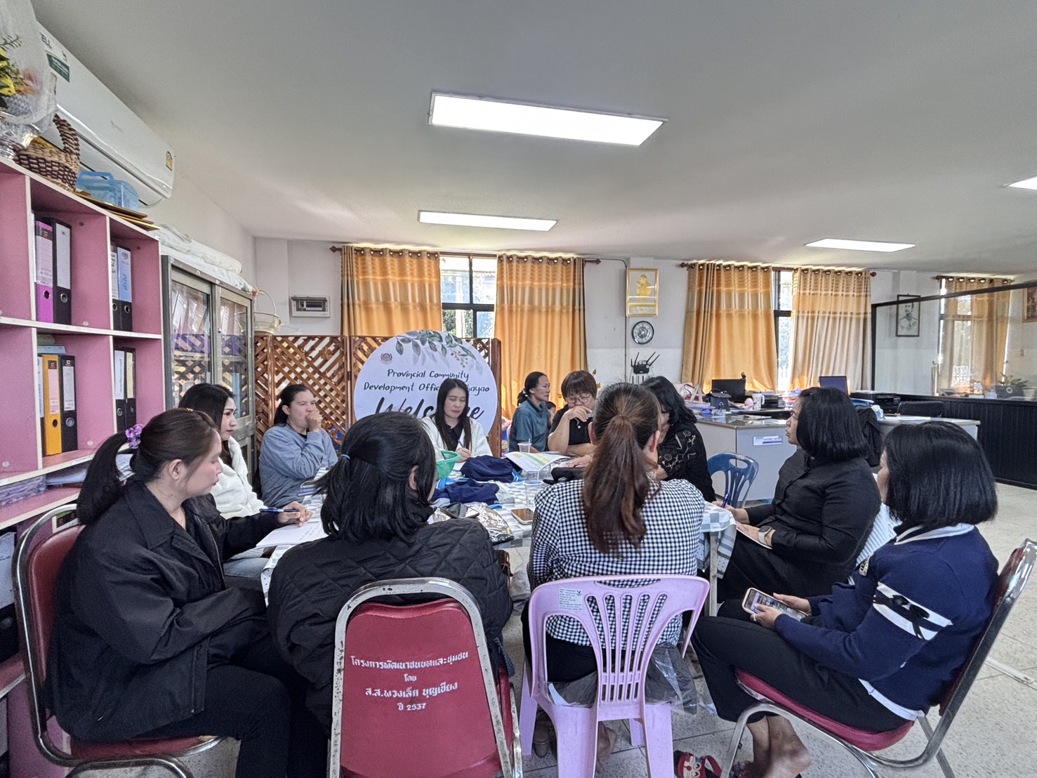 ประชุมคณะกรรมการพัฒนาสตรีอำเภอปง (กพสอ.)